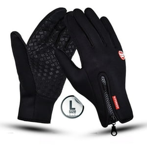Genérico - Guantes Térmicos Unisex “L” Negro