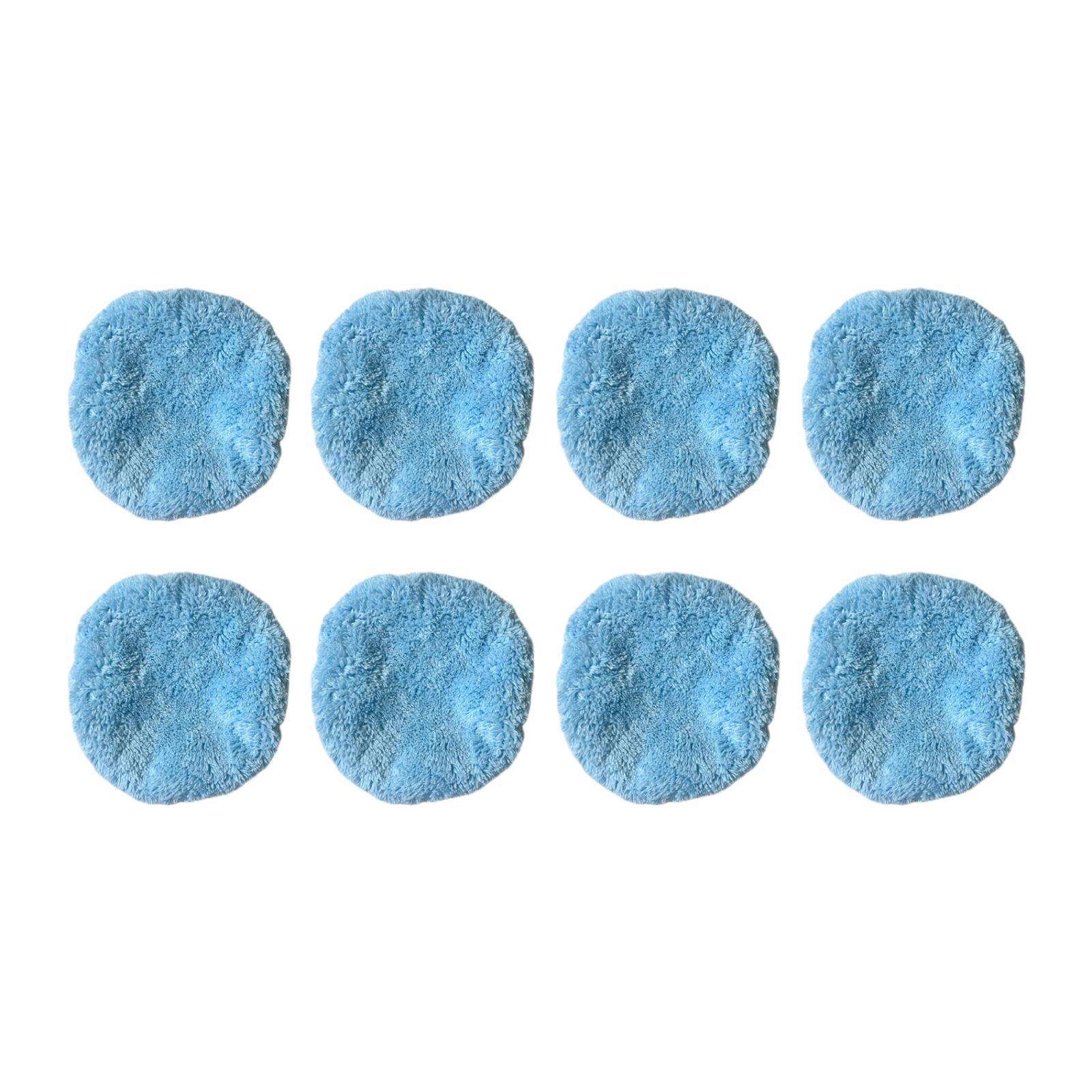 Bothyi - Almohadillas De Repuesto Ligeras Para Robot Limpiacristales, Para Azulejos De Vidrio Y Ventanas, Color Azul, 8 Unidades