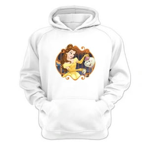 Genérico - Polerón Canguro Bella Blanco Talla Xs Unisex