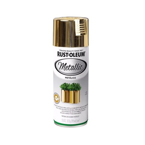 Rust-Oleum - Pintura En Spray Acabado Special Metálico Oro Brillante 312 G