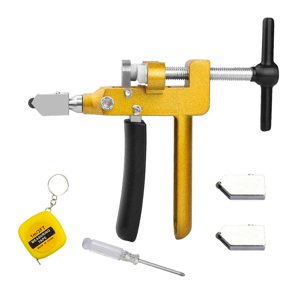 Bothyi - Cortador De Azulejos Manual Azulejos Esmaltados Espejo Ligero Azulejo De Cerámica Cortador De Vidrio