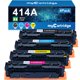 thumbnail image 1 of Cartuchos de tóner MyCartridge 414A, paquete de 4 para HP Laserjet, 1 of 7