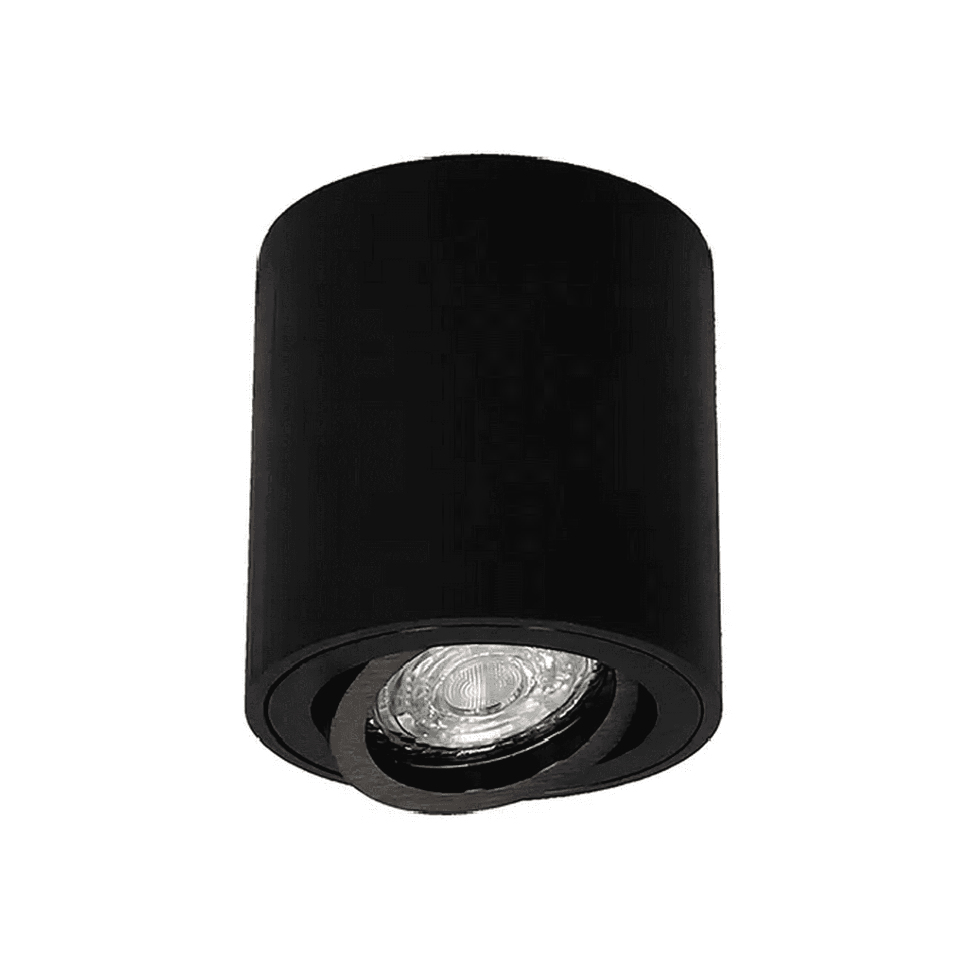 Genérico - Apliqué Cielo Led Studio Simple Redondo 8 Dirigible Negro