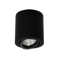 Genérico - Apliqué Cielo Led Studio Simple Redondo 8 Dirigible Negro