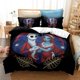 thumbnail image 1 of Nightmare-Before Christmas Duvet Cover Set 3 Pcs for Kid Halloween Suit Quilt Cover with Zip Microfiber Soft Duvet Cover Bedding Set, 1 of 5