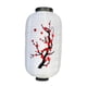 thumbnail image 4 of Linterna de estilo japonés Lámpara colgante decorativa Sombra Estilo oriental Luces de tela ligera para boda Festival de primavera Fiesta al aire , BlancoCuerpoPequeñoFlor, 4 of 5