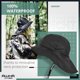 thumbnail image 3 of Gorro de lluvia AWHA Souwester impermeable negro para hombre y mujer, 3 of 6