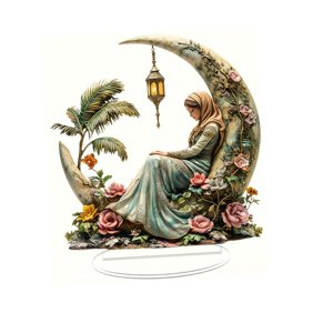 Magideal - Estatua De Hada De La , Adorno De Escritorio, Colección, Escultura De Ángel De Acrílico, Figura De Hada En La Para Estante, Gabinete, Oficina