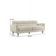 thumbnail image 3 of Sofa Milan 3 Cuerpos Crema, 3 of 3