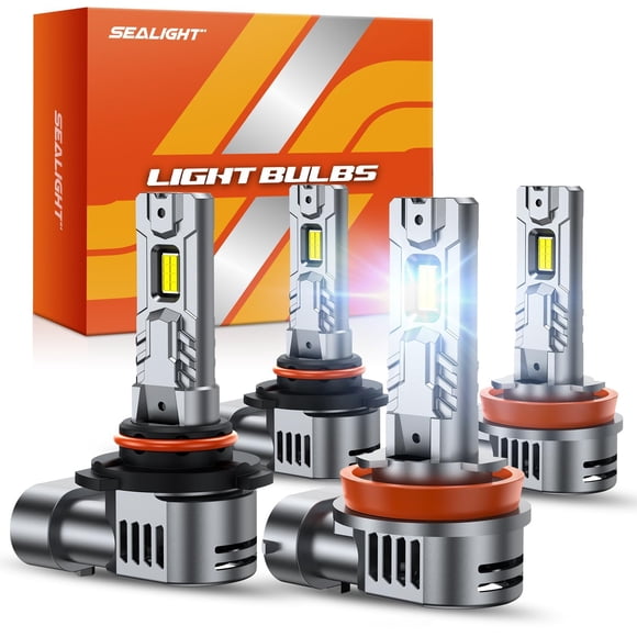 Bombillas SEALIGHT 9005/H11 160.000 lm (paquete de 4)