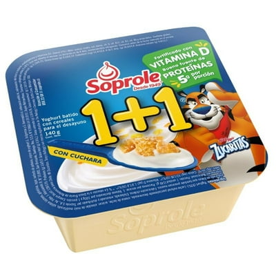 Yoghurt Con Cereal 1+1 Zucaritas 140 G Soprole