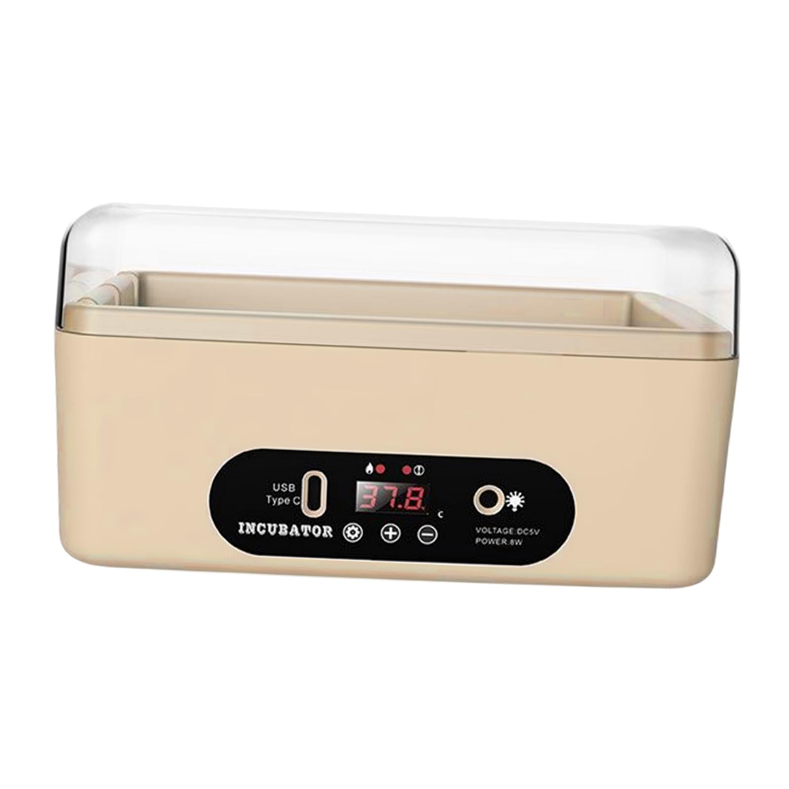 Incubadora De Huevos Digital De Escritorio, Volteadora De Huevos, Incubadora De Aves De Corral Para Incubar Codornices, 4 Giros Automáticos De Huevos