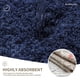 thumbnail image 4 of Alfombra de Baño Ruggnovea 61 x 43 cm Azul Marino de Microfibra Lavable, 4 of 6