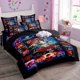 thumbnail image 2 of Strange Story Quilt Cover Three-Piece Set Printed Cartoon Anime Bedding, 2 of 2