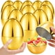 thumbnail image 1 of Huevos de Pascua PIONJOY 12 piezas 15 cm jumbo dorados rellenables, 1 of 6