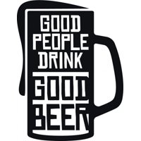 Rienda Libre Graphics - Decomural Good People Drink Alcohol Ws-46167