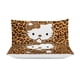 thumbnail image 4 of Brown Leopard Hello Kitty Comforter Set Soft 3 Pcs Twin Bedding Sets Thicken for All Season, 4 of 5