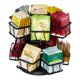 thumbnail image 5 of Organizador de bolsitas de té NHZ, 140 bolsas, acero negro, 5 of 9