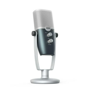 Micrófono Podcaster Akg Ara Azul Acero