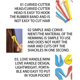 thumbnail image 5 of Cortador de coleteros elásticos, 5 unidades, cortador de coleteros para quitar coleteros, cortador de bandas de goma elásticas para quitar coleteros, fácil de quitar desechables de goma B, 5 of 7