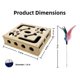 thumbnail image 5 of Caja rompecabezas para rascar gatos RoadAlchemist con lima de uñas interactiva, 5 of 7