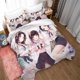 thumbnail image 2 of Butterfly-Shino-bu Poster Duv-et Cover 3 Piece B-ed SetRoo-m Atmo-sphere Decoratio-n Anime- perip-herals, 2 of 4