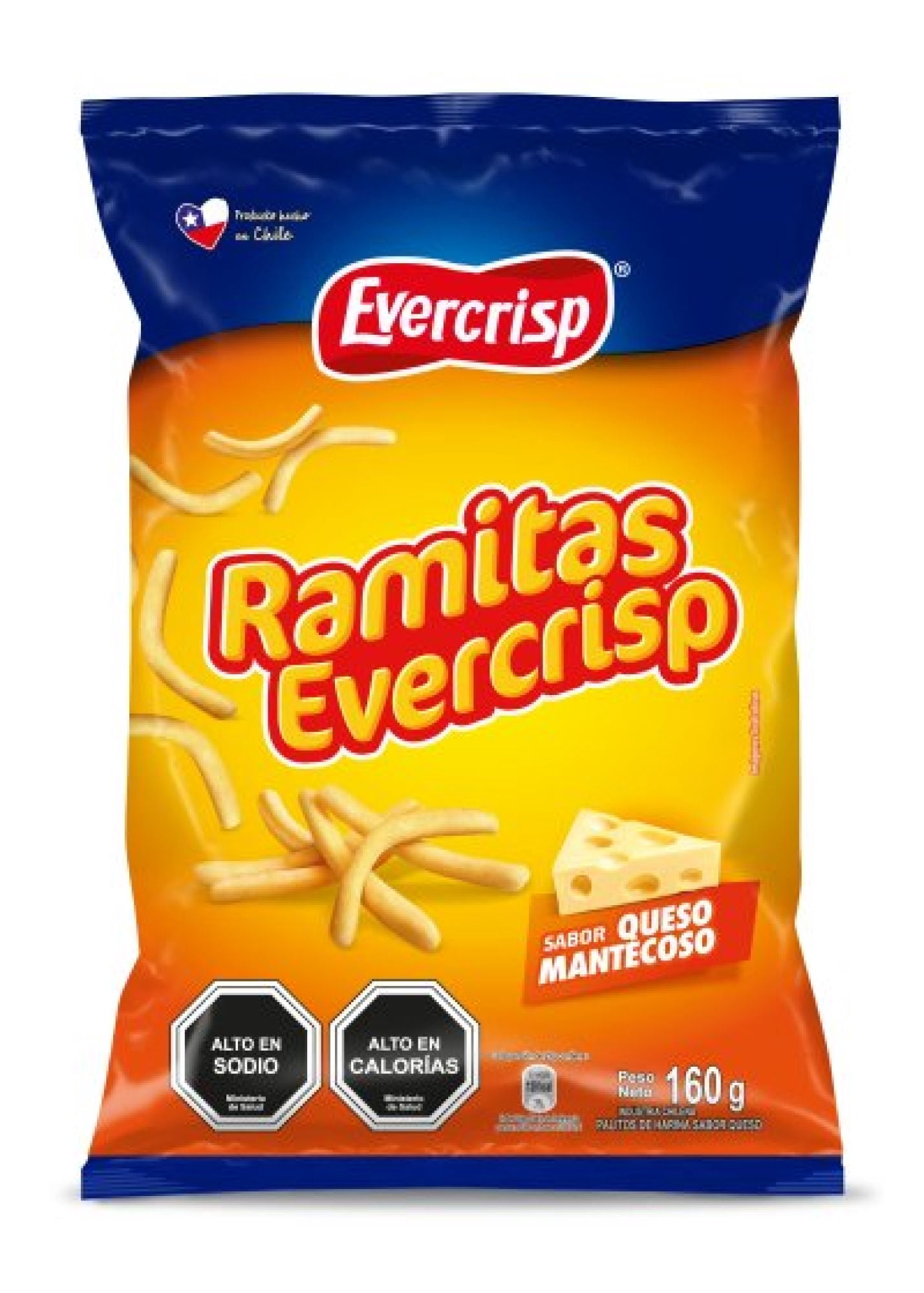 Ramitas Queso 160 g Evercrisp