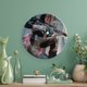 thumbnail image 5 of Bullseye Plato decorativo de porcelana fina (bone china), plato decorativo de cerámica para hogar, oficina, soporte de pared, platos decorativos para dormitorio - 6 pulgadas (15 cm), 5 of 6