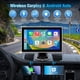 thumbnail image 2 of Pantalla CarPlay inalámbrica portátil BOAODIFSH HD Touch de 7 pulgadas, 2 of 6
