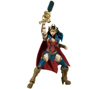 Figura De Acción Mcfarlane Toys Dc Build-A 7In Wonder Woman