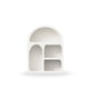 thumbnail image 2 of Estante Escandinavo Ivory Arch Small, 2 of 9