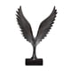 thumbnail image 5 of Escultura De Estatua De Ala De ángel Nórdico, Obra De Arte De Resina Para Dormitorio, Hotel, Oficina, Negro, 5 of 5