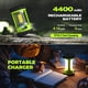 thumbnail image 3 of Farol de camping elesall de 3000 lúmenes LED recargable a prueba de agua, 3 of 7