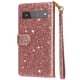 thumbnail image 4 of Funda para FOXDOCK Elegante funda Google Pixel 6a Glitter con cremallera-Ideal para el uso diario, 4 of 5