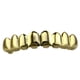 thumbnail image 2 of 18K Hip-Hop Top / Bottom Boca Dientes Parrillas Unisex Golden - Top Grills, 2 of 3