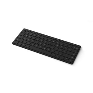 Teclado Compacto Microsoft Designer - Negro Mate. Teclado Bluetooth Inalámbrico Independiente. Compatible Con Pc/Mac Con Bluetooth.