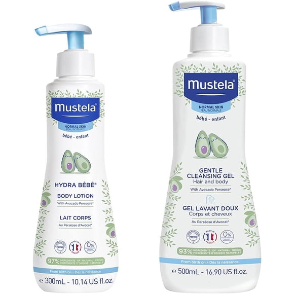 Set De Baño Bebé Cuidado De Piel 2 Piezas