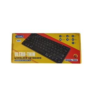 Yookie - Teclado Wireless Ultra-Thin Ye23 Negro