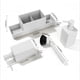 thumbnail image 2 of Dispensador De Detergente Doble Porta Esponga + Cepillo Para Cocina Material ABS Resistente, 2 of 3