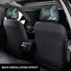 thumbnail image 3 of Gatos Guerreros Funda Protectora Universal para Reposacabezas de Coche, Funda Elástica para Reposacabezas de Asiento de Auto, Funda de Tela Antipolvo, Accesorios de Interior 2 Piezas, 3 of 6