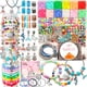 thumbnail image 1 of Kit de fabricación de pulseras Leitait para niñas con 3100 piezas de abalorios de 5 a 12 años, 1 of 6