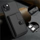 thumbnail image 4 of FOXDOCK Funda para iPhone 15 plus con Bloqueo RFID - Diseño Elegante con Cierre de Botón, 4 of 5