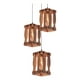 thumbnail image 2 of Lámpara Colgante Decorativa Vintage Rústica 3 Luces Jhn, 2 of 3