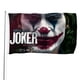 thumbnail image 1 of Joker (La Película) Bandera impresa con temática, regalo perfecto para fanáticos, amigos y familiares, y adecuada para actividades al aire libre e interiores, decoraciones de fiesta. 90 cm × 150 cm., 1 of 6