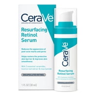 Cerave Suero Facial Rejuvenecedor Con Retinol Para Pieles Propensas Al Acné, 1 Onza Líquida