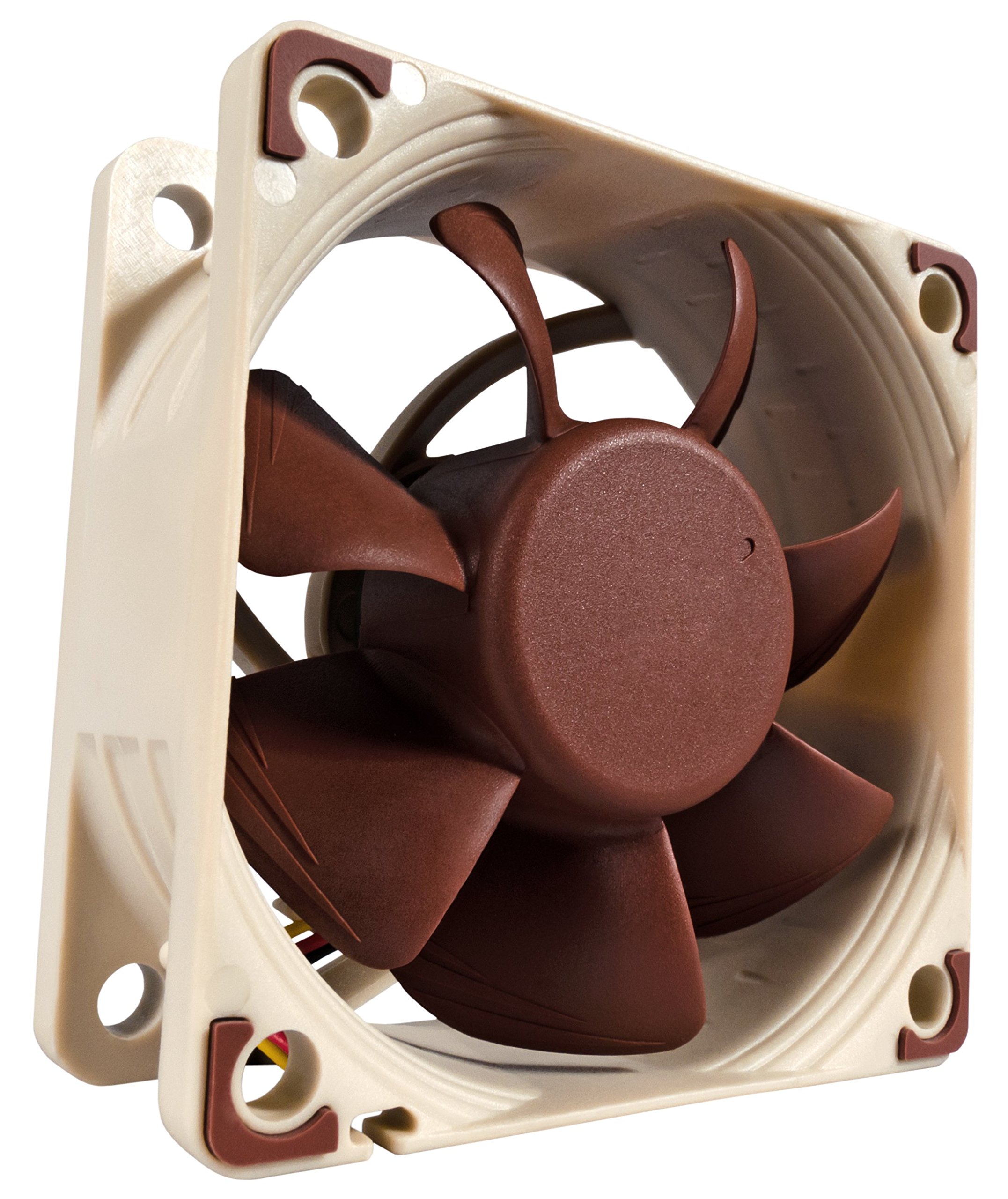 Ventilador Noctua Nf-A6X25 Flx Premium Silencioso, 60 Mm, 12 V, 3 Pines, Marrón