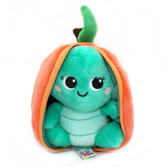 Peluche Reversible Corvet La Tortuga - Durazno