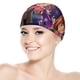 thumbnail image 5 of Mi familia rara Gorro de Natación de Licra, Gorro de Baño de Tela Cómoda, Gorro Elástico Antideslizante para Hombres, Mujeres y Niños, 5 of 6