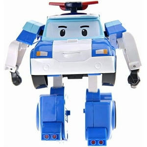 Robot De Transformación Poly Robocar Poli 4 Figura De Juguete De Acción Tramasformable