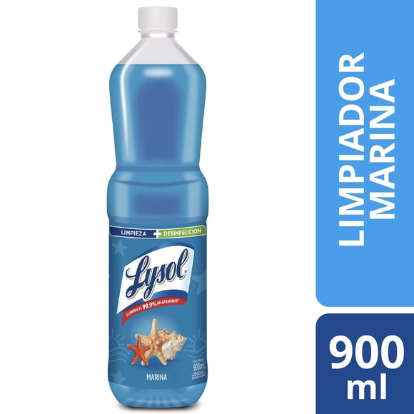 Limpiador Desinfectante Líquido Frescura Marina Botella